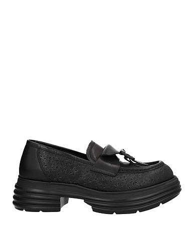 MICH SIMON Loafers Black Soft Leather