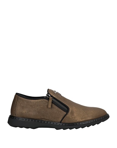 GIUSEPPE ZANOTTI Sneakers Bronze Soft Leather