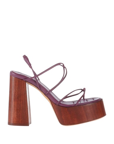 GIA / RHW Sandali Prugna Pelle