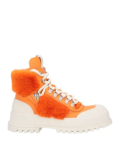 MICH SIMON Ankle boot Orange Leather