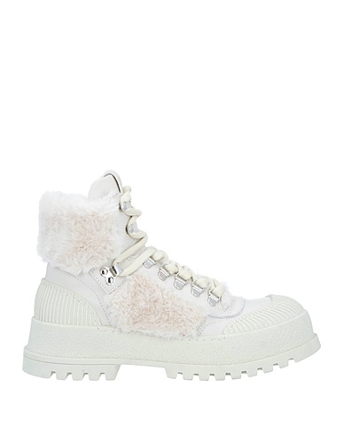 MICH SIMON Stivaletti Off white Pelle