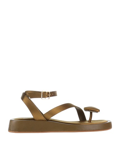 GIA / RHW Flip flops Military green Textile fibres