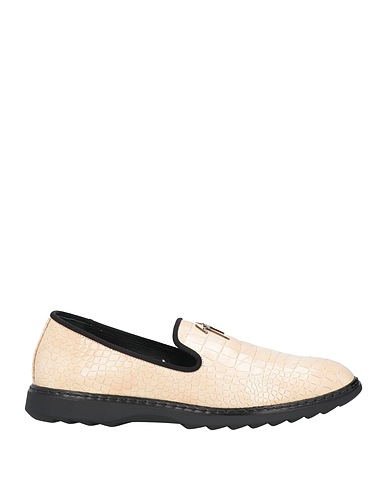 GIUSEPPE ZANOTTI Loafers Ivory Soft Leather