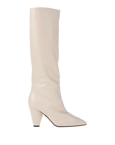 ALEVÍ Milano Boots Cream Soft Leather