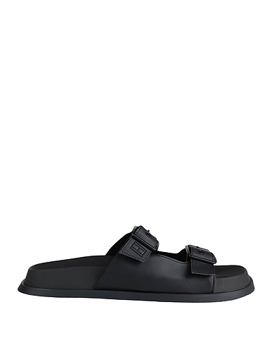 TOMMY JEANS Sandales Noir 100% Polyuréthane