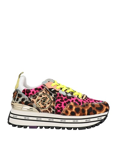 LIU •JO Sneakers Fuchsia Calfskin