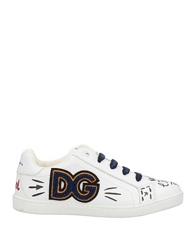 DOLCE&GABBANA Sneakers White Calfskin