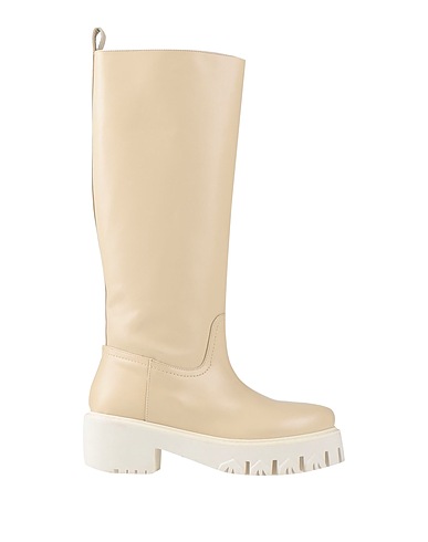 PATRIZIA PEPE Boots Beige Soft Leather