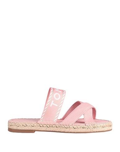TOMMY HILFIGER Espadrilles Hellrosa 60% Recycelte Baumwolle, 40% Baumwolle