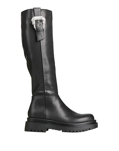 VERSACE JEANS COUTURE Boots Black Textile fibres