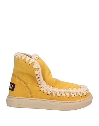 MOU Ankle boot Yellow Soft Leather