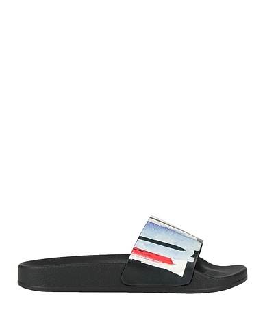 DOLCE&GABBANA Beach sandals  Black Calfskin