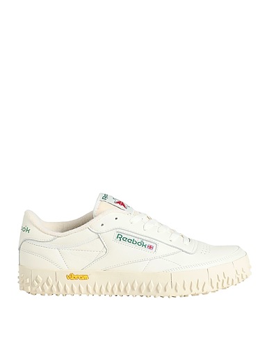 REEBOK Sneakers Club C Vibram Elfenbein Leder, Synthetische Fasern