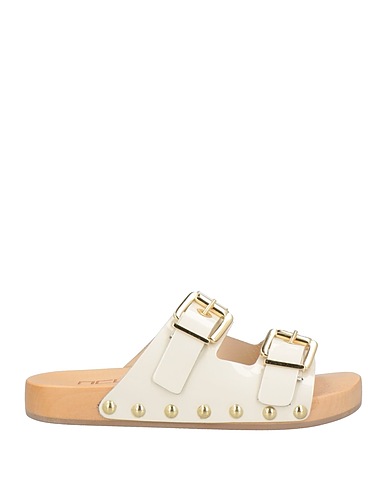 NCUB Mules and clogs Cream Soft Leather