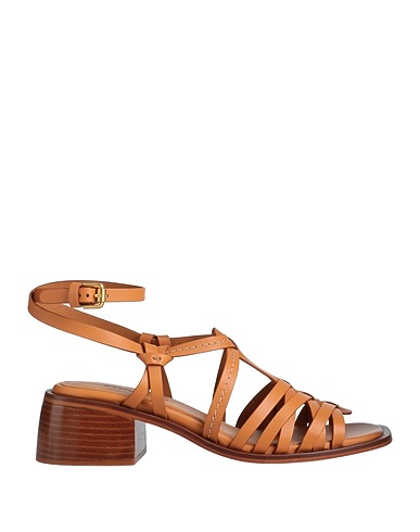 SEE BY CHLOÉ Sandals Camel Calfskin