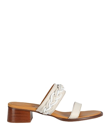 SEE BY CHLOÉ Sandals Off white 100% Calfskin