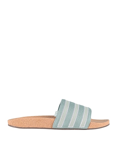 ADIDAS ORIGINALS Sandals ADILETTE SLIDES
 Sage green Textile fibres