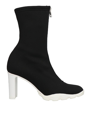 MCQUEEN Ankle boot Black Textile fibres