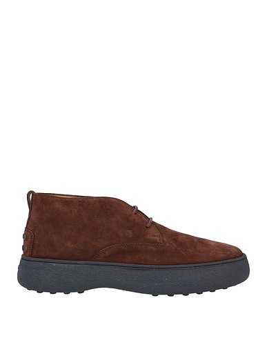 TOD'S Ankle boot Dark brown Soft Leather