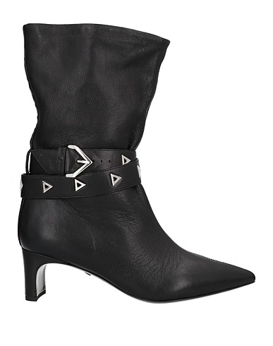 GREY MER Ankle boot Black Soft Leather