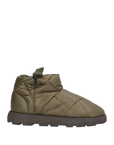 PIUMESTUDIO Ankle boot Military green Textile fibres