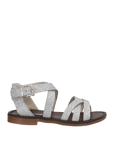 JARRETT Sandalen Silber Gewebefasern