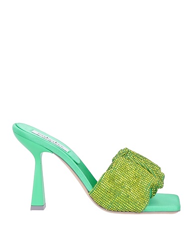 SEBASTIAN Milano Sandals Green Textile fibres