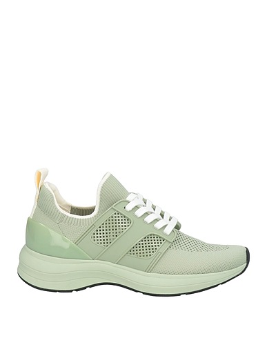 TORY BURCH Sneakers Sage green Textile fibres, Other Fibres