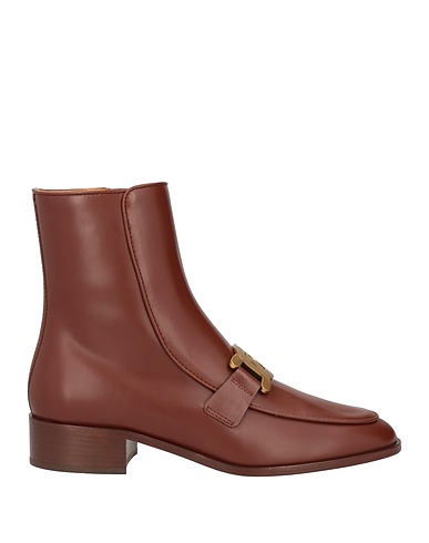 TOD'S Ankle boot Chocolate brown Leather