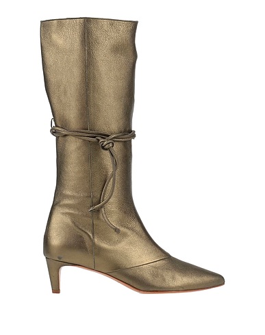 FORTE_FORTE Boots Military green Soft Leather