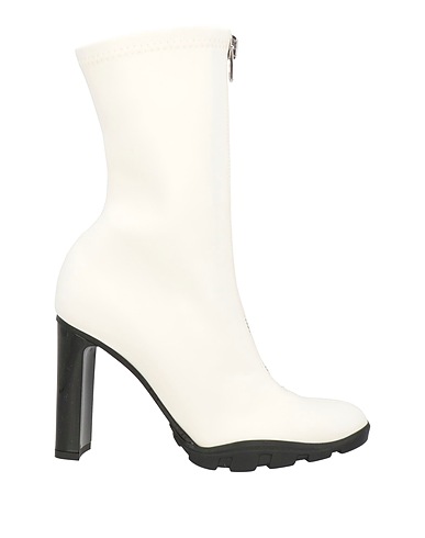 MCQUEEN CALZATURE Off white Fibre tessili