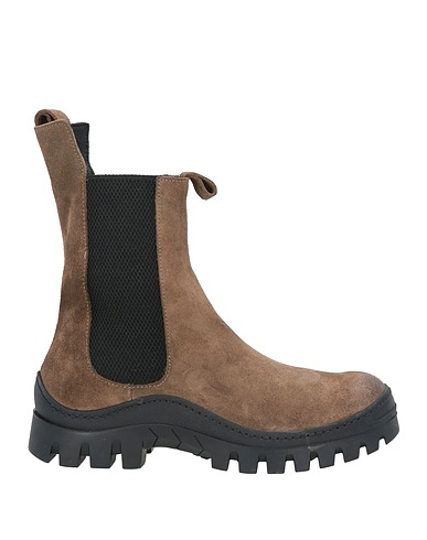 1725.A Ankle boot Khaki Leather