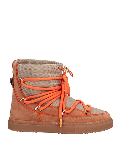 INUIKII Stiefelette Kamel Schaffell, Gewebefasern