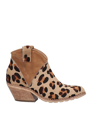 1725.A Stiefelette Beige Leder