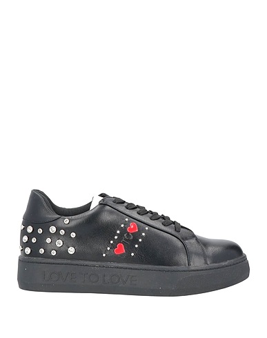 LOVETOLOVE® Sneakers Nero Fibre tessili