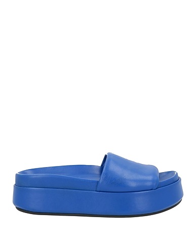 LIVIANA CONTI Sandals Blue Soft Leather