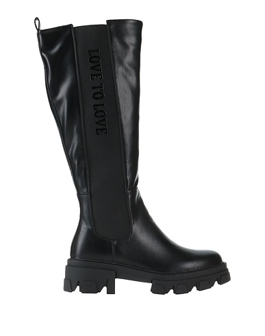 LOVETOLOVE® Boots Black Textile fibres