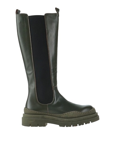 OTTOD'AME Boots Military green Soft Leather