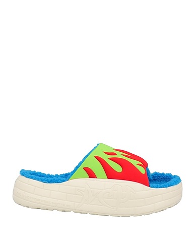 ACUPUNCTURE Sandalen Limettengrün Gewebefasern, Thermoplastisches Polyurethan