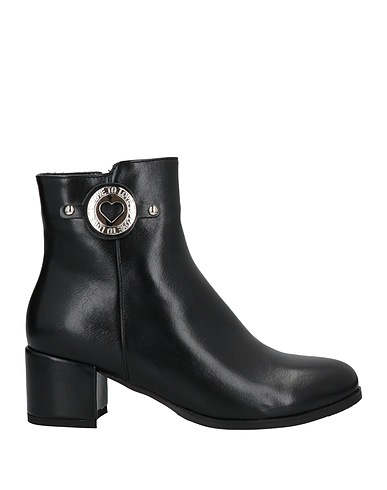 GAI MATTIOLO Ankle boot Black Textile fibres