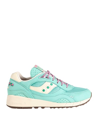 SAUCONY Sneakers SHADOW 6000
 Light green Soft Leather, Textile fibres