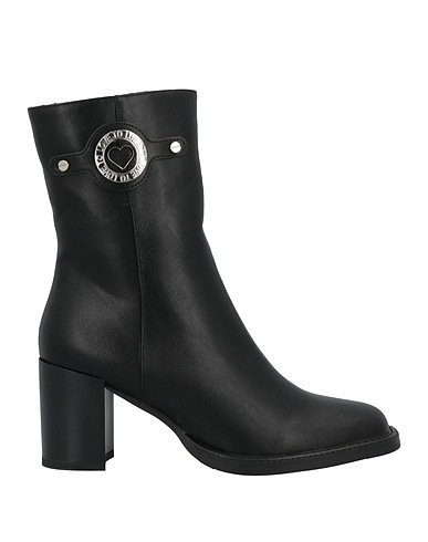 GAI MATTIOLO Ankle boot Black Textile fibres