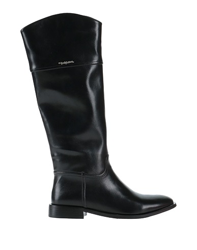 GAI MATTIOLO Boots Black Textile fibres