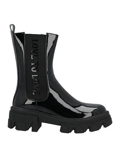 GAI MATTIOLO Ankle boot Black Textile fibers
