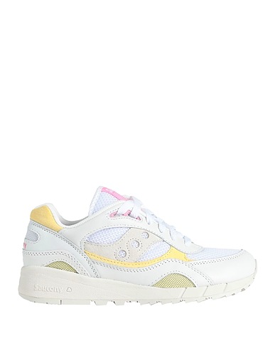 SAUCONY Sneakers SHADOW 6000
 White Soft Leather, Textile fibres