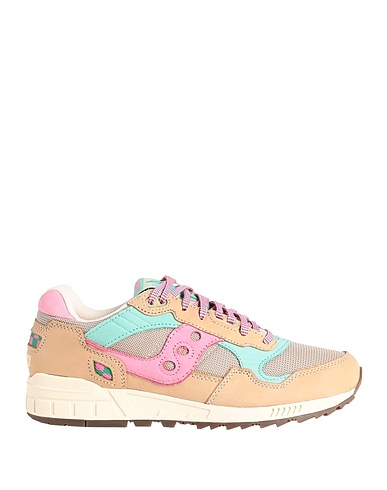 SAUCONY Sneakers SHADOW 5000
 Light brown Soft Leather, Textile fibres