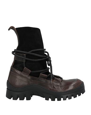 1725.A Ankle boot Dark brown Leather