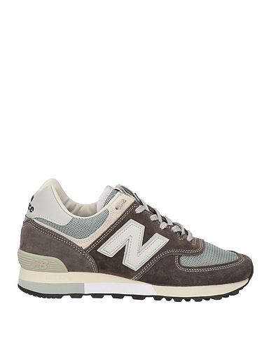 NEW BALANCE スニーカー MADE in UK 576 35th Anniversary
 鉛色 革（なめし加工） / 紡績繊維