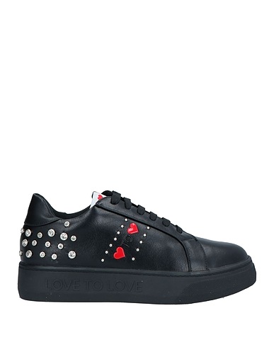 GAI MATTIOLO Sneakers Black Polyurethane