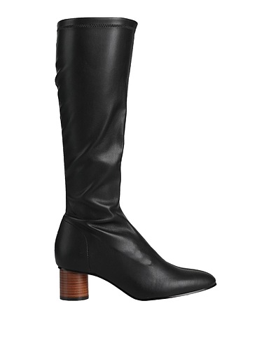 ANNA BAIGUERA Boots Black Textile fibers